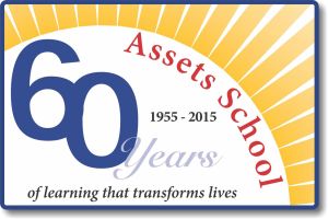 Assets School Car Magnet