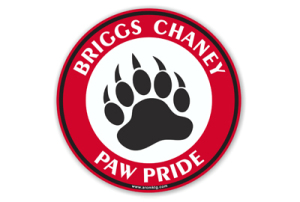 Briggs Chaney Middle School Car Magnet