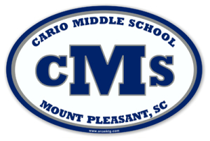 Cario Middle School Car Magnet