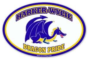 Harker-Wylie Elementary School Car Magnet