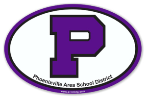 Phoenixville Area School District Car Magnet