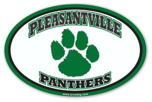 Pleasantville Panthers School Car Magnet